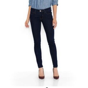 Dark Indigo Skinny Women’s Jeans - Classic Slim Fit